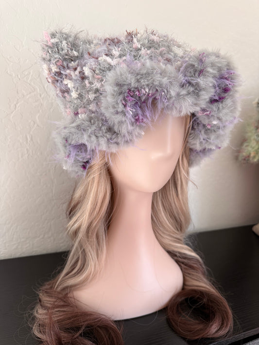 Starry Grape cat ear hat