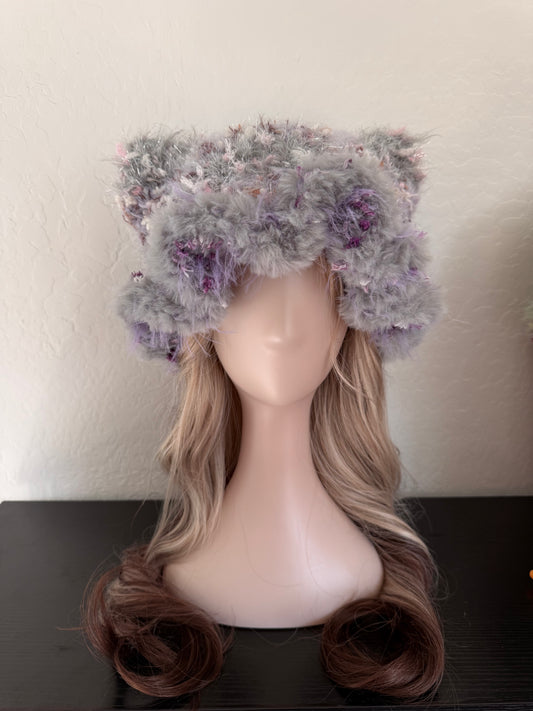 Starry Grape cat ear hat