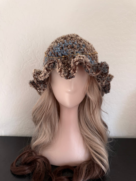 Mocha Chocolate bucket hat
